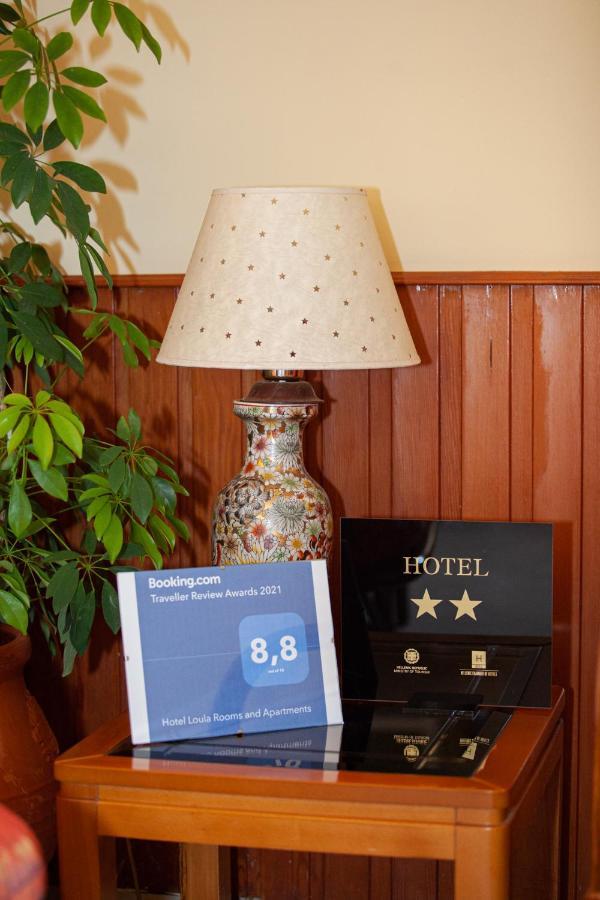 Hotel Loula Rooms And Apartments Kamena Vourla Exterior foto